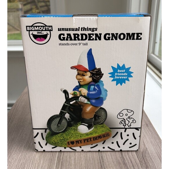 Bigmouth Inc Unusual Things Garden Gnome Stranger Things Demi Slug HTF - Picture 9 of 11